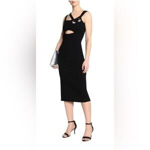 Walter Baker “Erik” ribbed cutout dress. Size Large Color